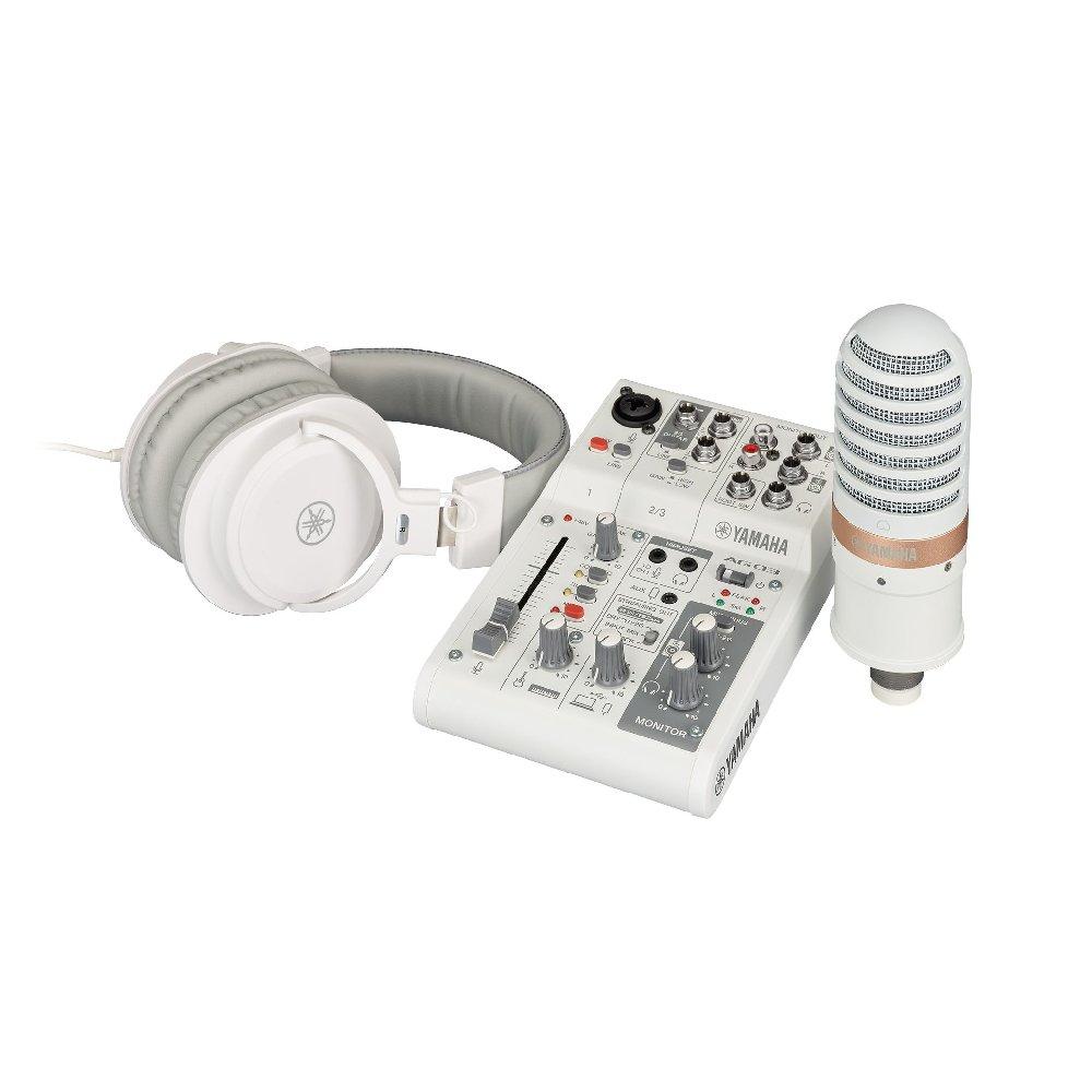 Buy Yamaha live streaming pack, ag03 mkii - white in Kuwait