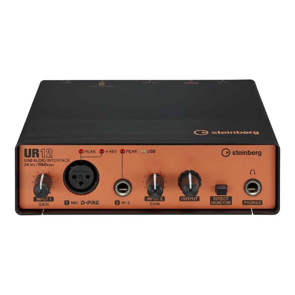 Steinberg Podcast Starter Pack, UR12 - Black