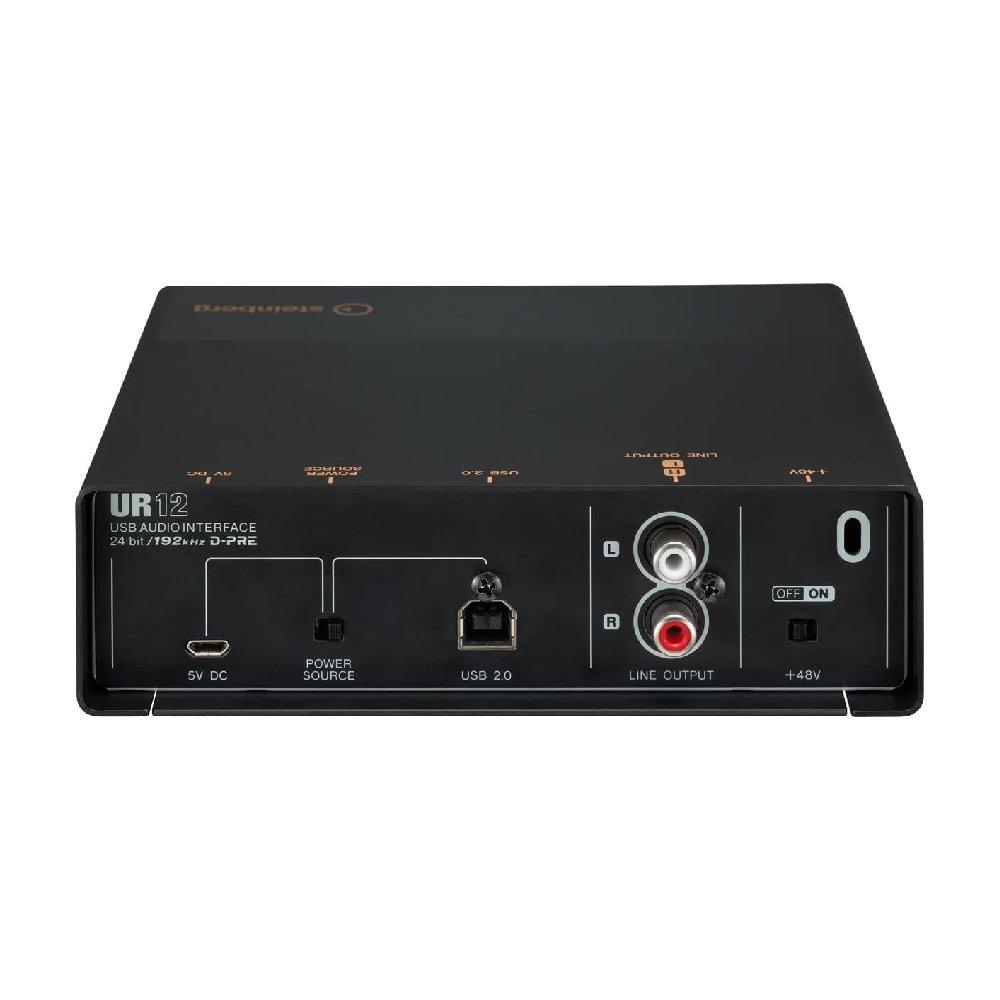 Steinberg Podcast Starter Pack, UR12 - Black