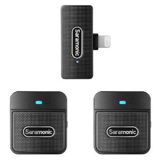 Buy Saramonic 2. 4ghz wireless microphone, dual channel receiver,  blink100 b4 - black in Kuwait