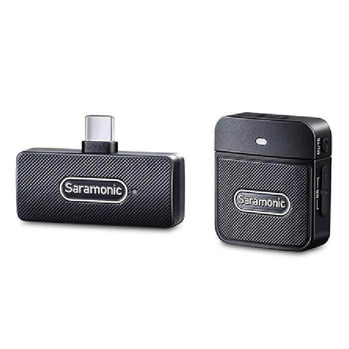 Buy Saramonic 2. 4ghz wireless microphone, dual channel receiver,  blink100 b5 - black in Kuwait