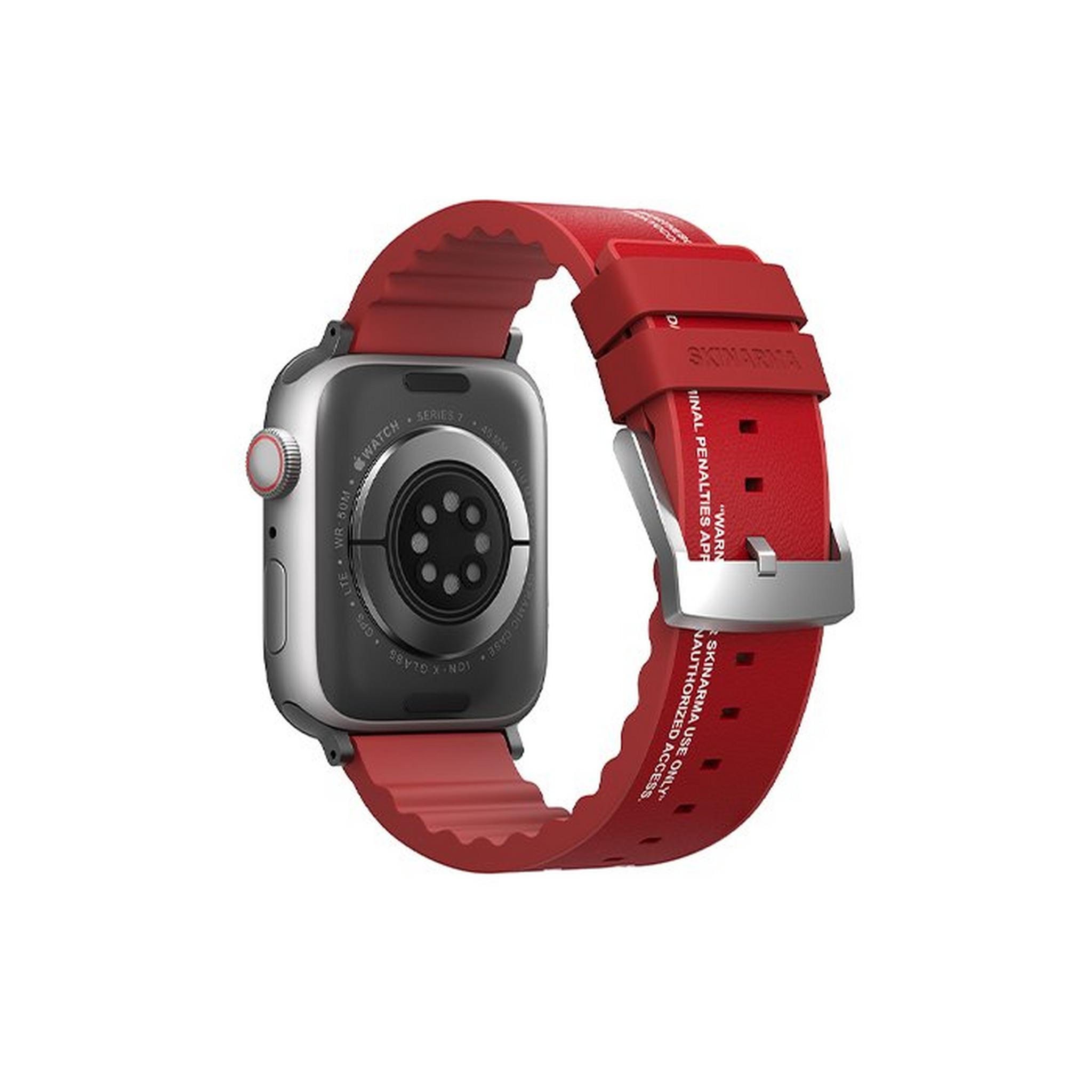 SkinArma Apple Watch Strap Taihi Sora 42/44/45 MM, SK-TSORA45-RED - Red
