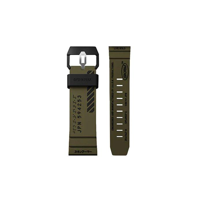 SkinArma Apple Watch Strap SHOKKU 42/44/45 MM, SK-SHOKKU-GRN45 - Olive