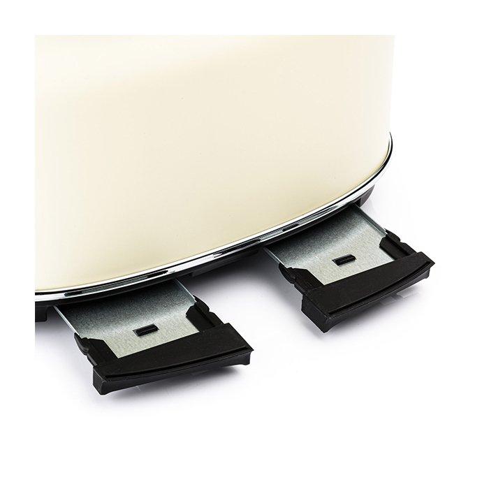 Westinghouse Retro Series 4 Slice Toaster, 1750 W, WKTTB809UWH – White