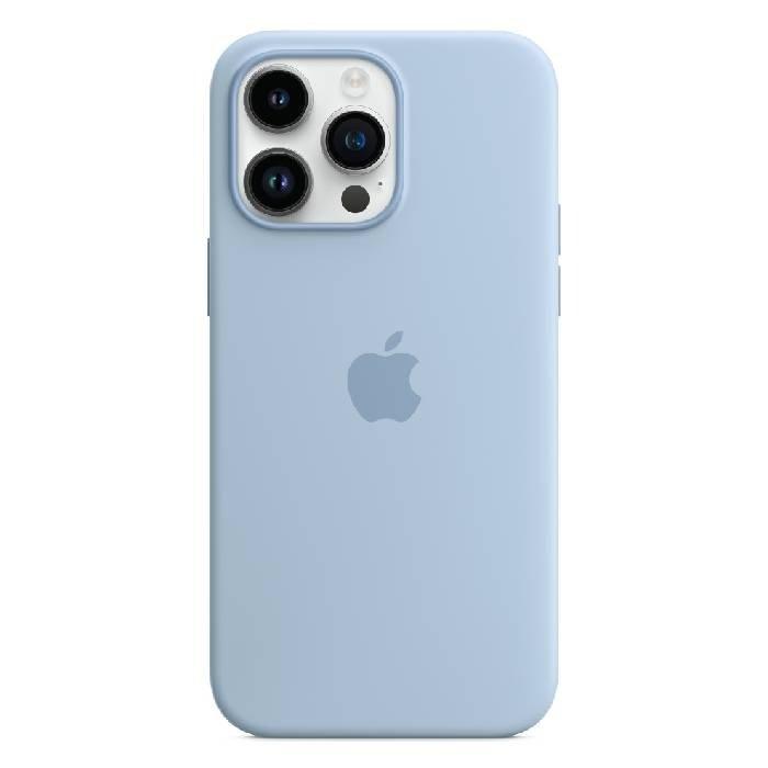 Apple Silicone Case with MagSafe for 6.7 inches iPhone 14 Pro Max, MQUP3ZM/A – Sky Blue
