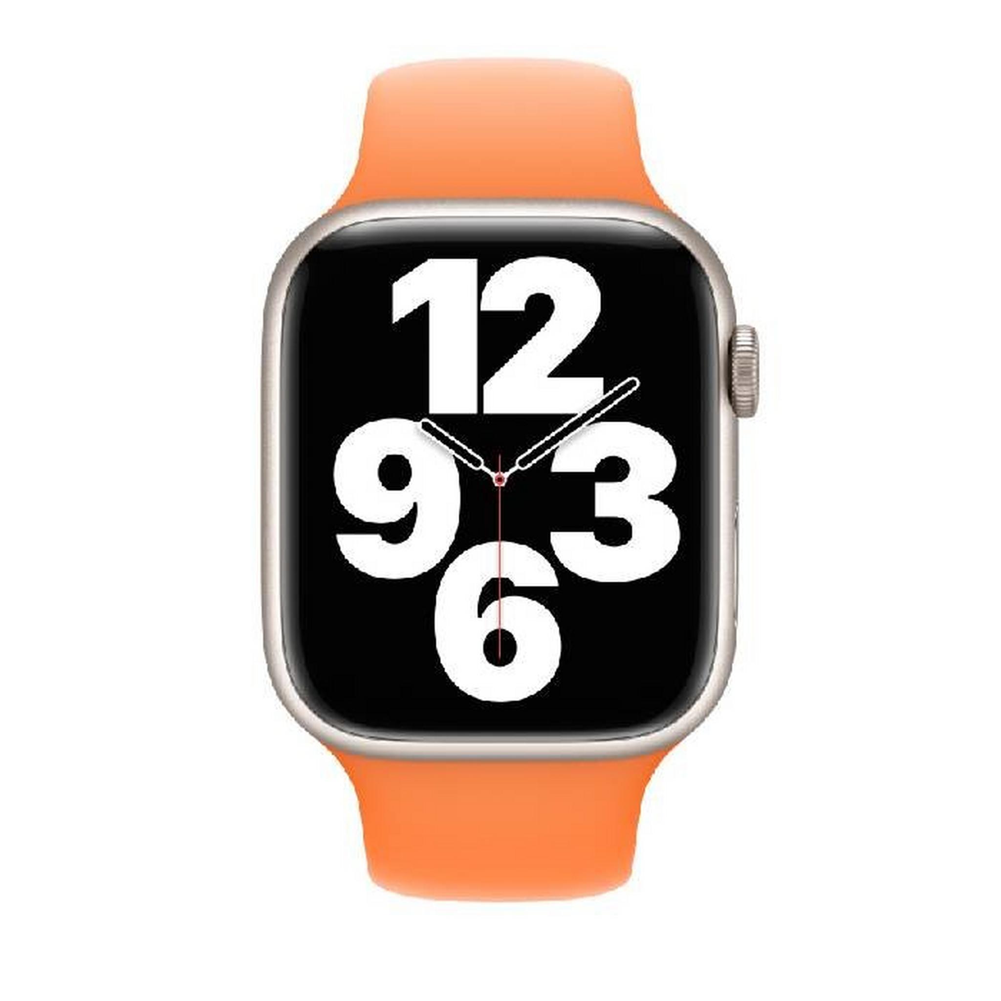 Apple Sport Band for 45mm Apple Watch, MR2R3ZM/A - Bright Orange