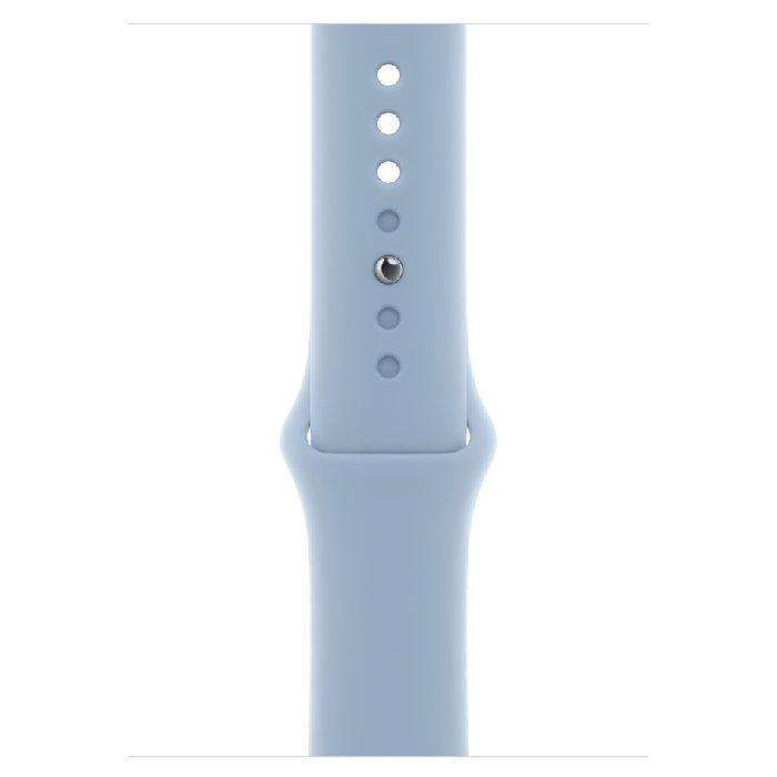 Buy Apple sport band for 45mm apple watch, mr2u3zm/a – sky blue in Kuwait
