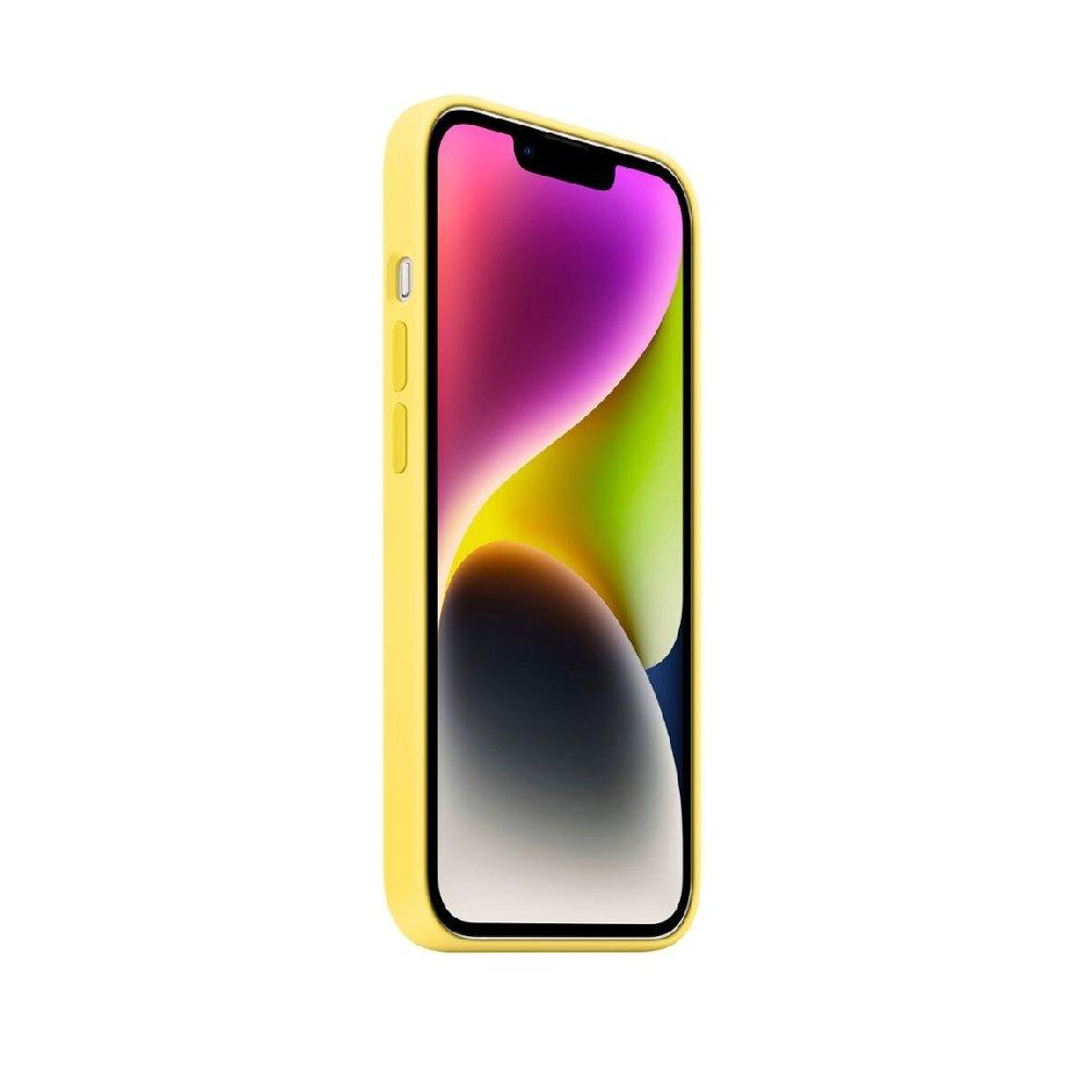 APPLE iPhone 14 Plus Silicone Case with MagSafe - Yellow