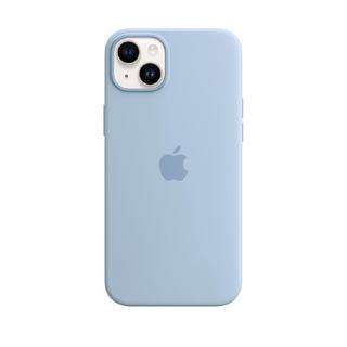 Buy Apple iphone 14 plus silicone case with magsafe - sky in Kuwait