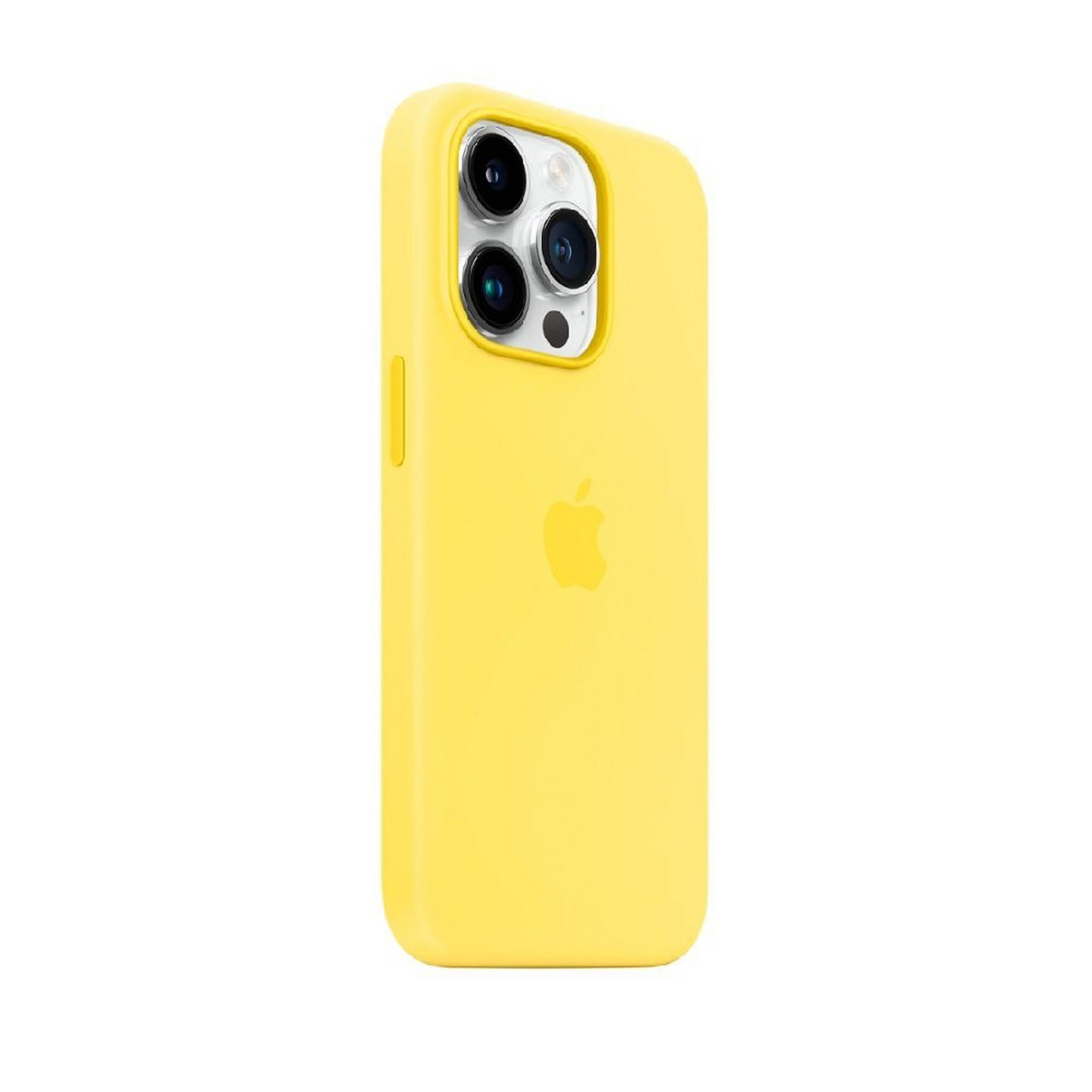APPLE iPhone 14 Pro Silicone Case with MagSafe - Yellow