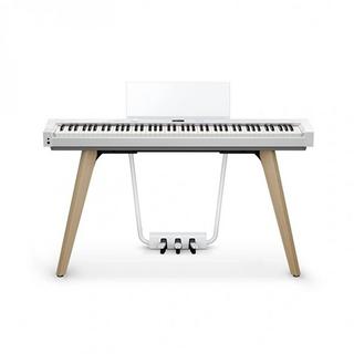 Buy Casio privia electric piano, 88 keys, 400 tones, px-s7000wec2 - white in Kuwait