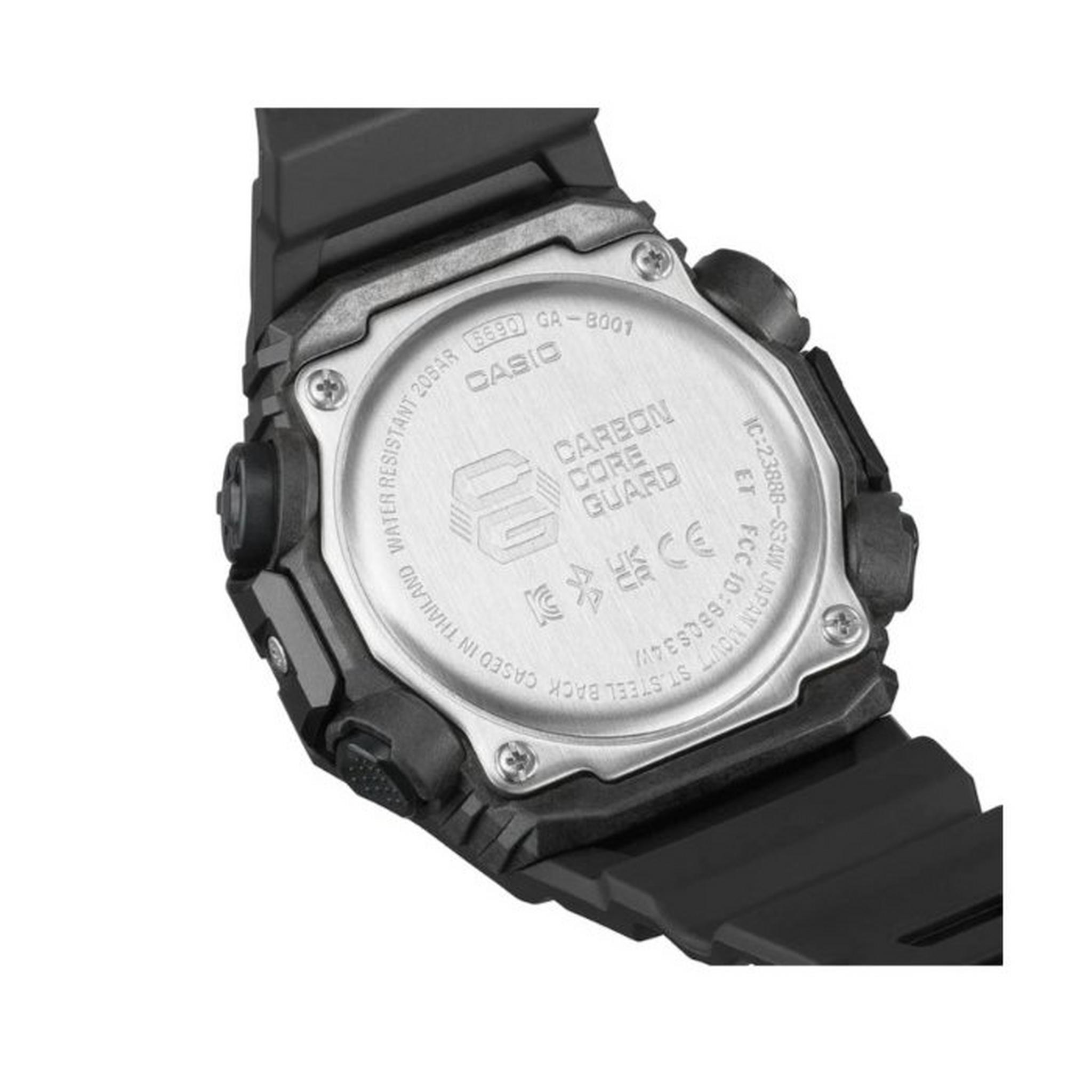 ساعة جي شوك يوث للرجال من كاسيو  ، انالوج / رقمية ، 42 ملم ، GA-B001-1ADR   - أسود
