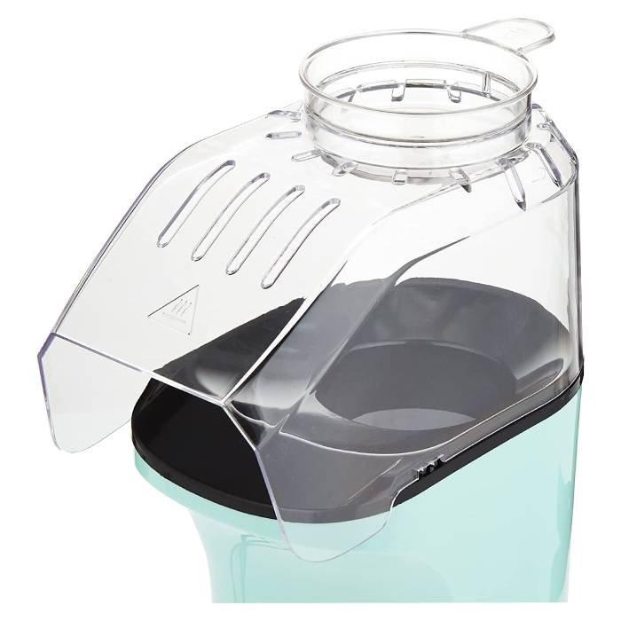 Dash Hot Air Popcorn Maker, 1400 W, Capacity 16 cups, DAPP150V2AQ04 - Aqua blue