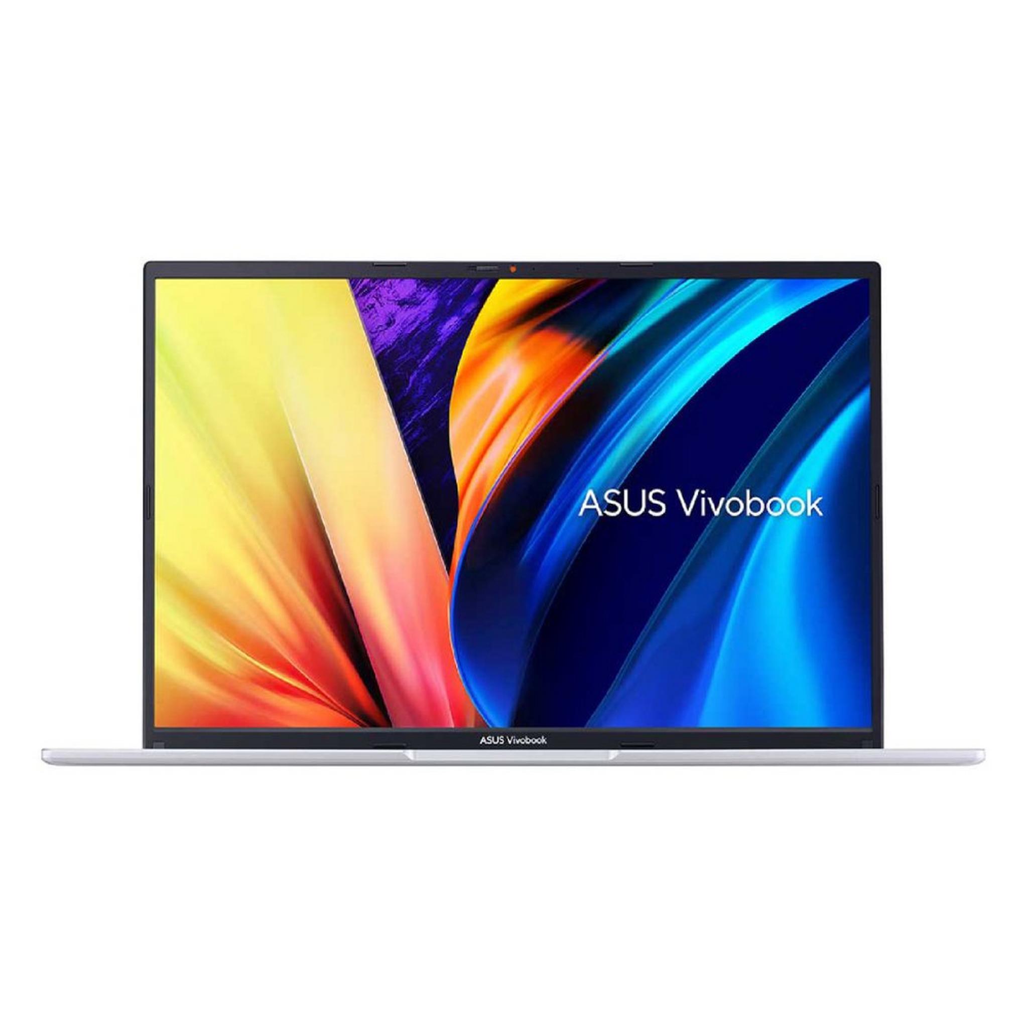 ASUS Vivibook 16X Laptop, AMD Ryzen 5, 8GB RAM, 512GB SSD, 16-inch, AMD Radeon Vega 7 Graphics, Windows 11 Home, M1603QA-MB192W – Silver