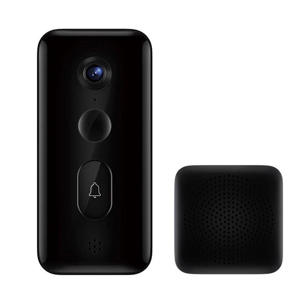 Buy Xiaomi smart doorbell 3, bhr5416gl - black in Kuwait