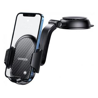 Buy Ugreen waterfall-shaped suction cup phone mount,  lp405 - black in Kuwait