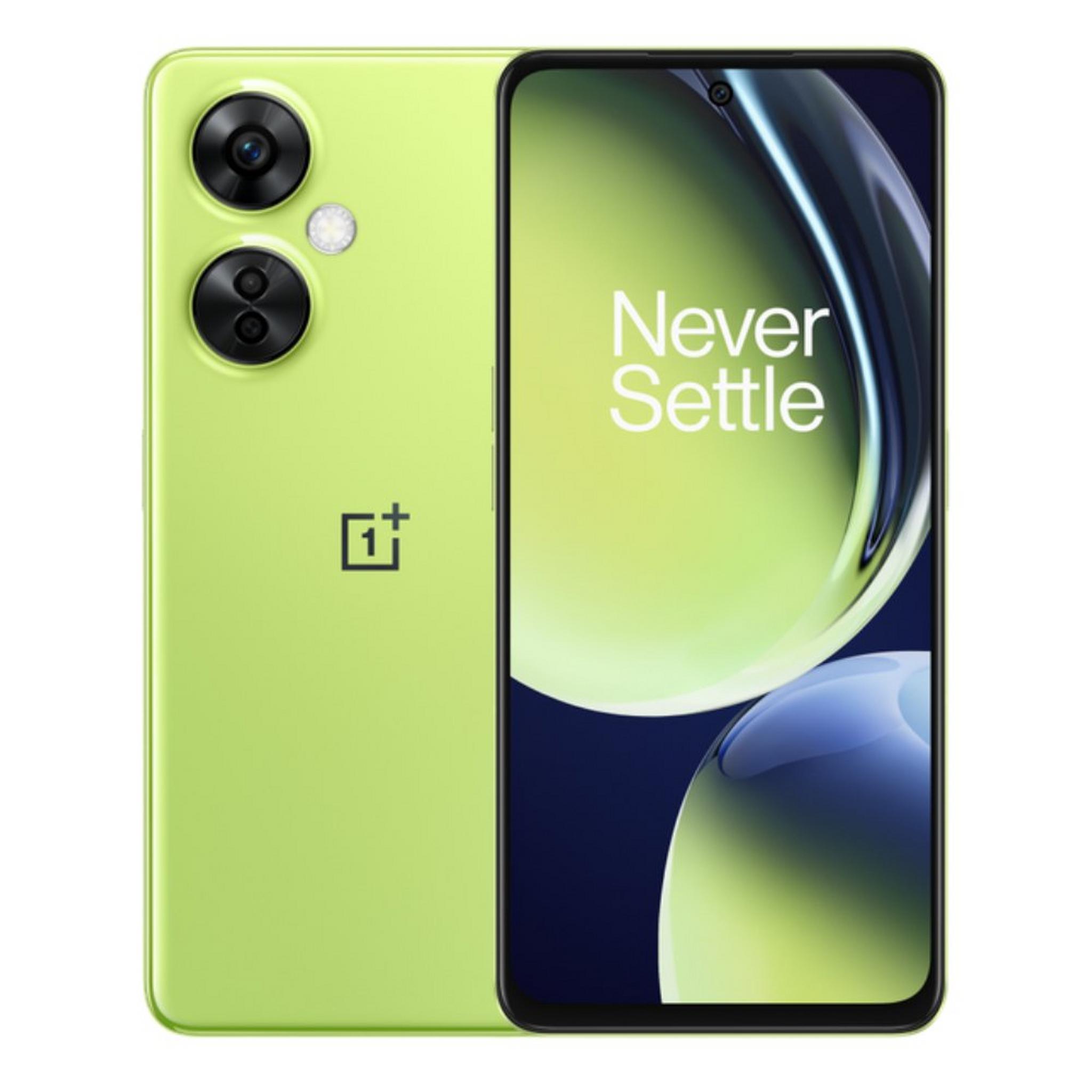 Oneplus Nord CE3 Lite, 6.7 inches, 256GB, 8GB RAM, 5G Phone - Green