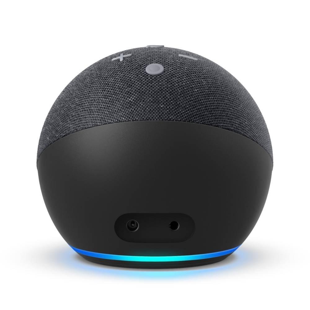 مكبر صوت ذكي ايكو دوت الجيل الخامس من امازون، ED5GN-CHCL – أسود داكن