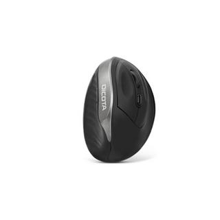 Buy Dicota wireless ergonomic mouse relax, d31981 - black & silver in Kuwait
