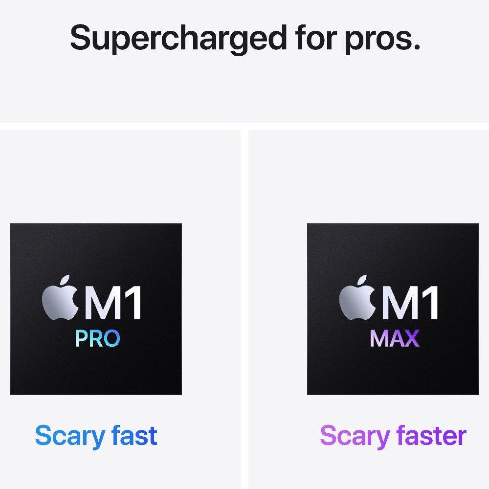 Apple MacBook M1 Pro, 16GB RAM, 1TB SSD, 14-inch Laptop English Keyboard - Space Grey