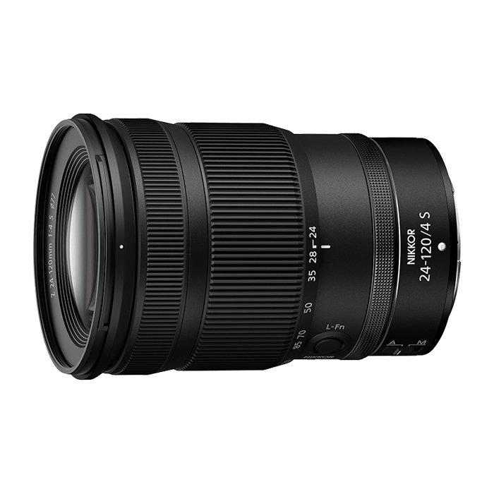 عدسة كاميرا نيكون زد مقاس 24-120 مم ببعد بؤري اف/4 اس - أسود