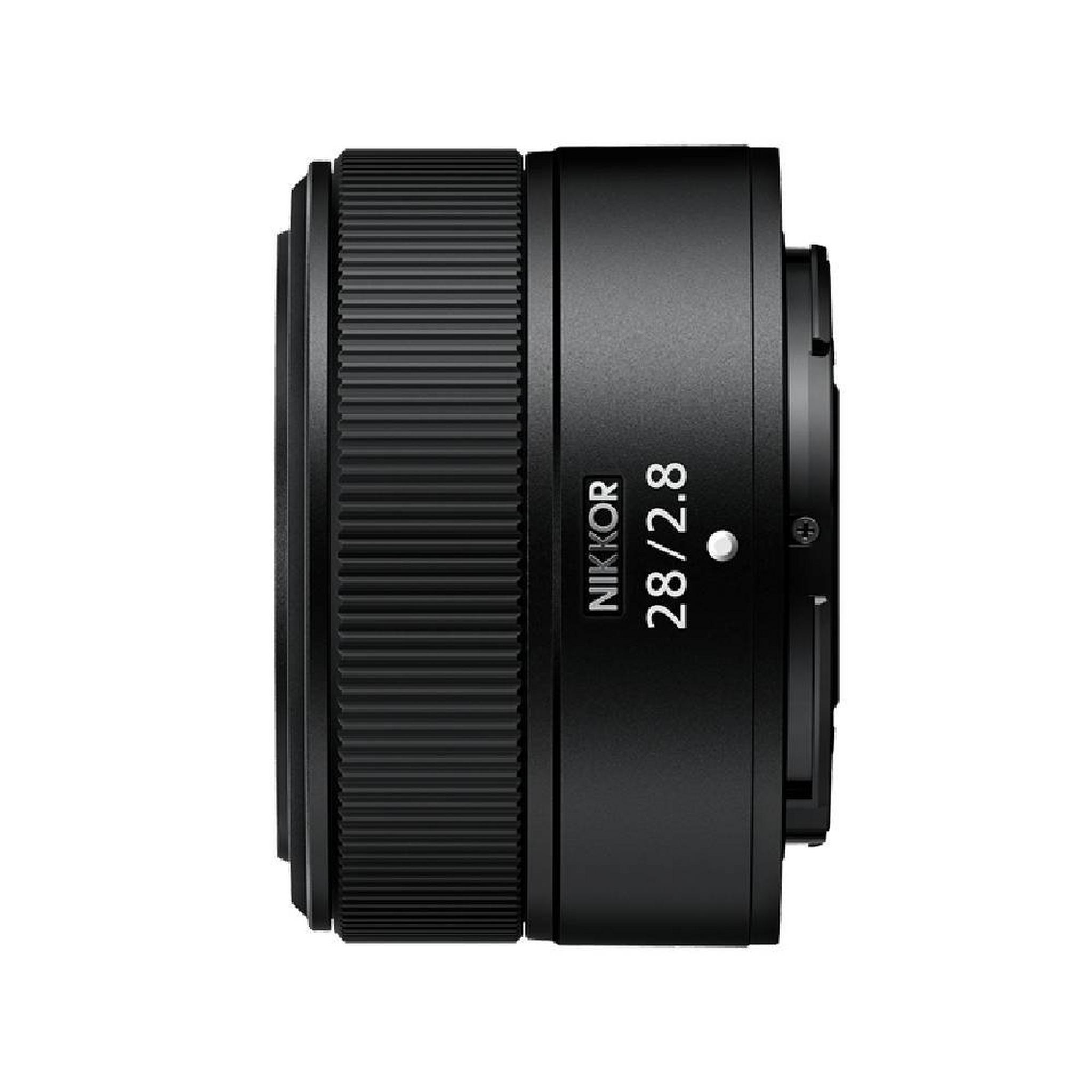 Nikon NIKKOR Z Camera Lens, 28mm, f/2.8 - Black