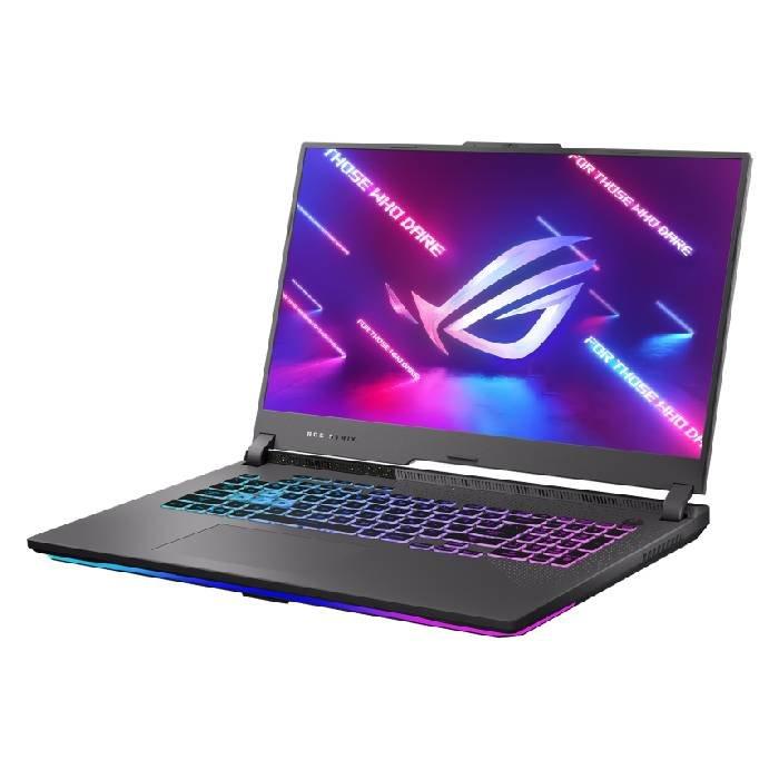 Asus ROG Strix G17 Gaming Laptop, AMD Ryzen 9, 32GB RAM, 1TB SSD, NVIDIA GeForce 4070 8GB, 17.3-inch, G713PI-LL032W - Black