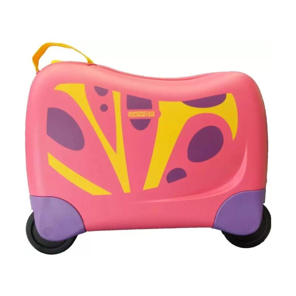 حقيبة سفر اطفال سكيتل من امريكان توريستر ، سعة 25 لتر ، FH0X96011 - وردي نمط الفراشة