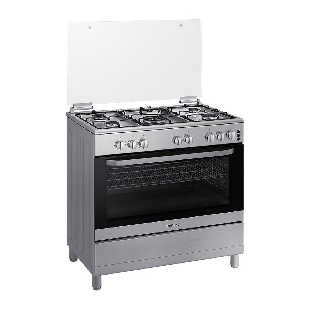 Samsung  5 Burners Gas Cooker, 90x60cm, NX36BG48531SLV - Silver
