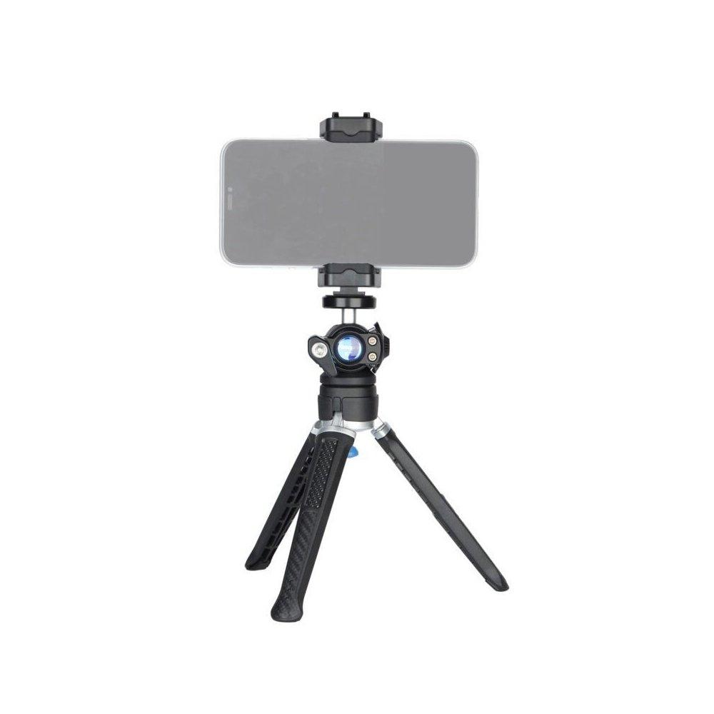 FOTOPRO Python FireKit Table Tripod, T2+K2+SJ-89+RM-002 - Black/Blue