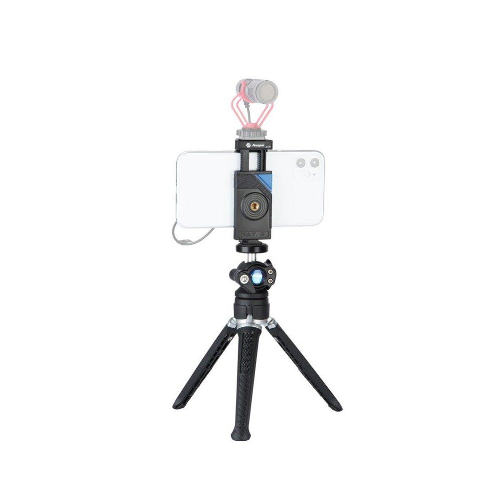 FOTOPRO Python FireKit Table Tripod, T2+K2+SJ-89+RM-002 - Black/Blue