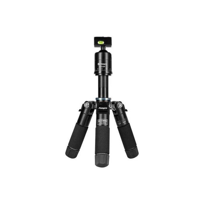 حامل ثلاثي احترافي إم-5 ميني من فوتوبرو، M-5 MINI + 53P - أسود