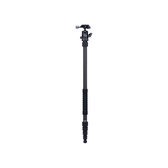 FOTOPRO X-Go Carbon Fiber E PRO Tripod with Ball Head and Monopod - Black/Gray