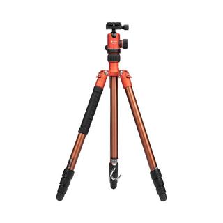 Buy Fotopro x-go chameleon tripod kit with ball head, x-go chameleon+52q - brown/orange in Kuwait