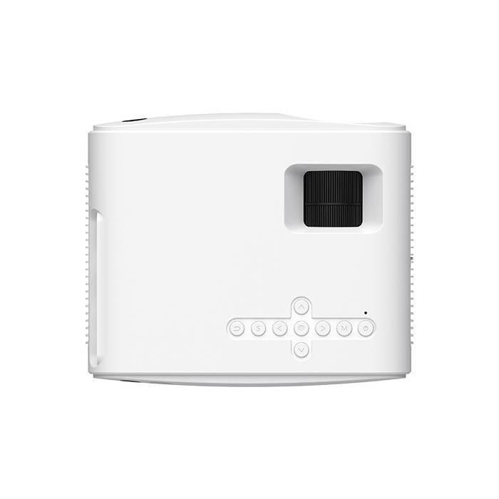 HAVIT PJ207 Pro Smart Portable Projector, 110 ANSI Lumens - White