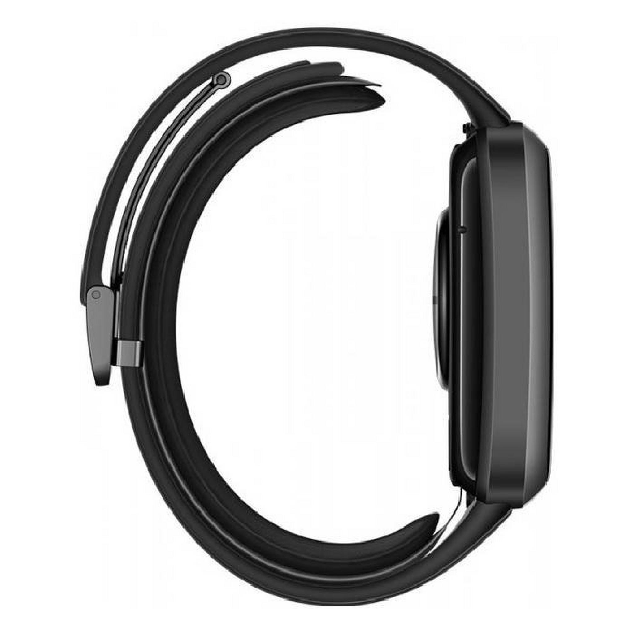 Huawei Smart Watch D, 51mm, Aluminium Body, Fluoroelastomer Strap,  Molly-B19 - Graphite Black