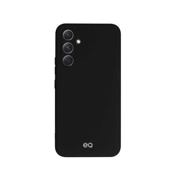 Buy Eq candy silicone case for samsung a24 - black in Kuwait