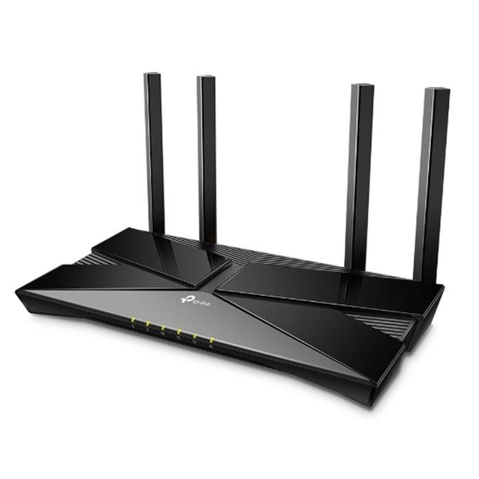 TP-Link AX3000 Dual Band Gigabit Wi-Fi 6 Router - Black