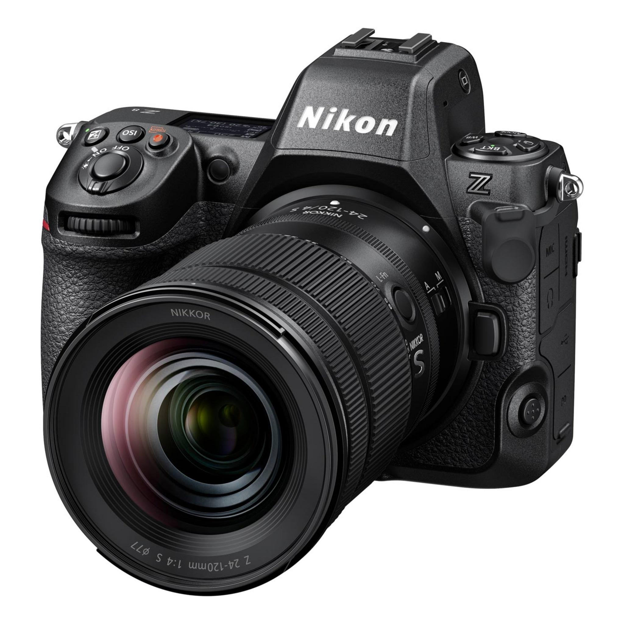 Nikon Z8 Mirrorless Digital Camera (Body Only), 8K UHD - Black