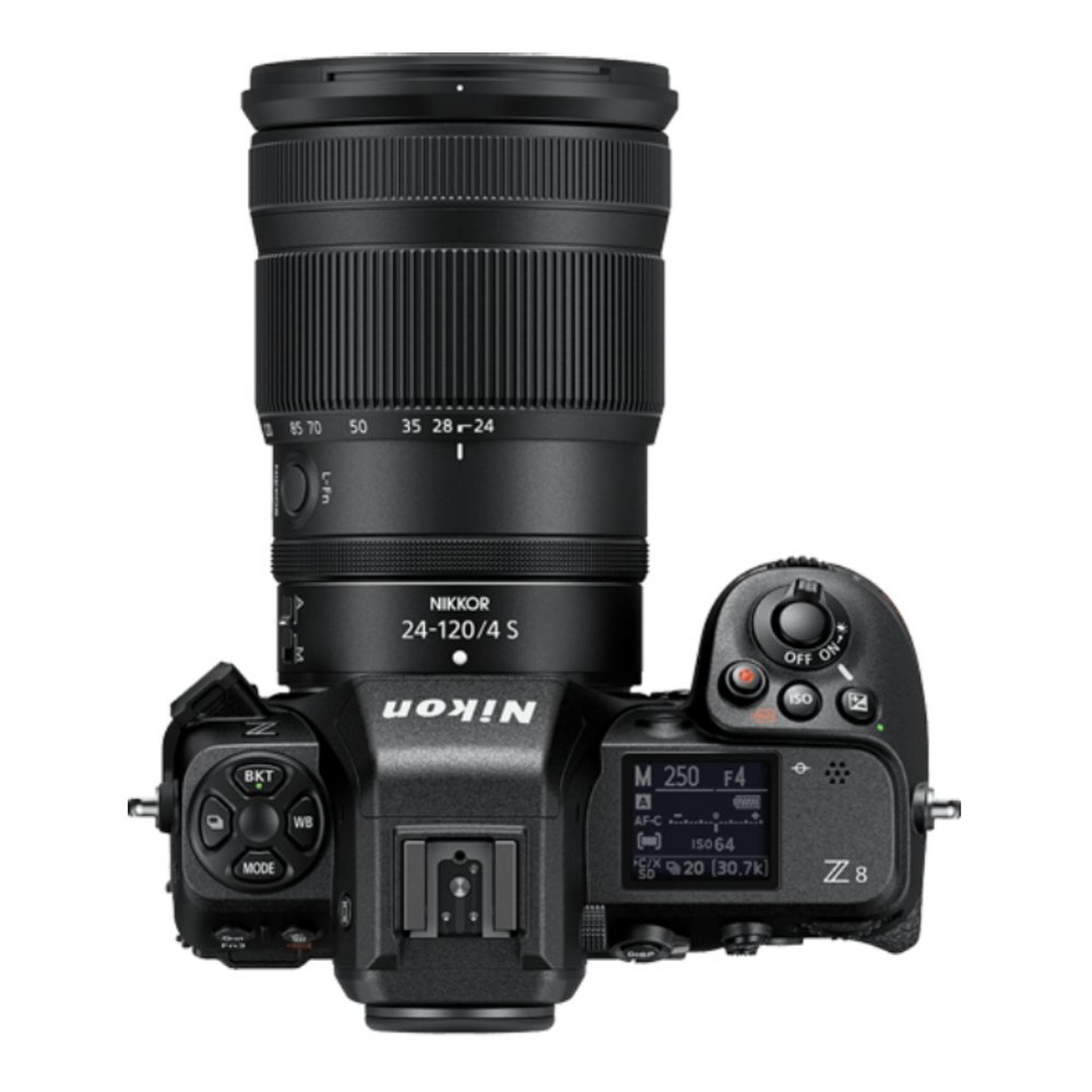 Nikon Z8 Mirrorless Digital Camera (Body Only), 8K UHD - Black