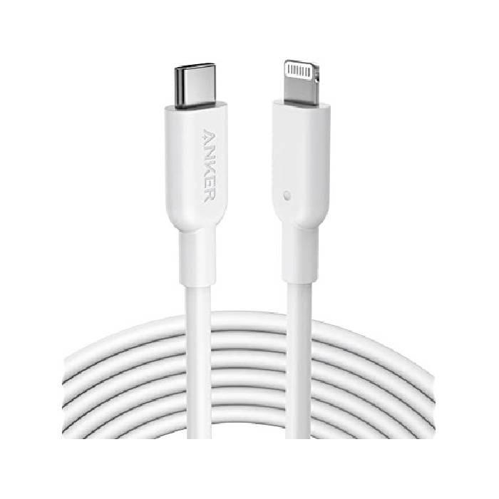 Anker 542 USB-C to Lightning Cable (Bio-Based) (1.8m/6ft) -White