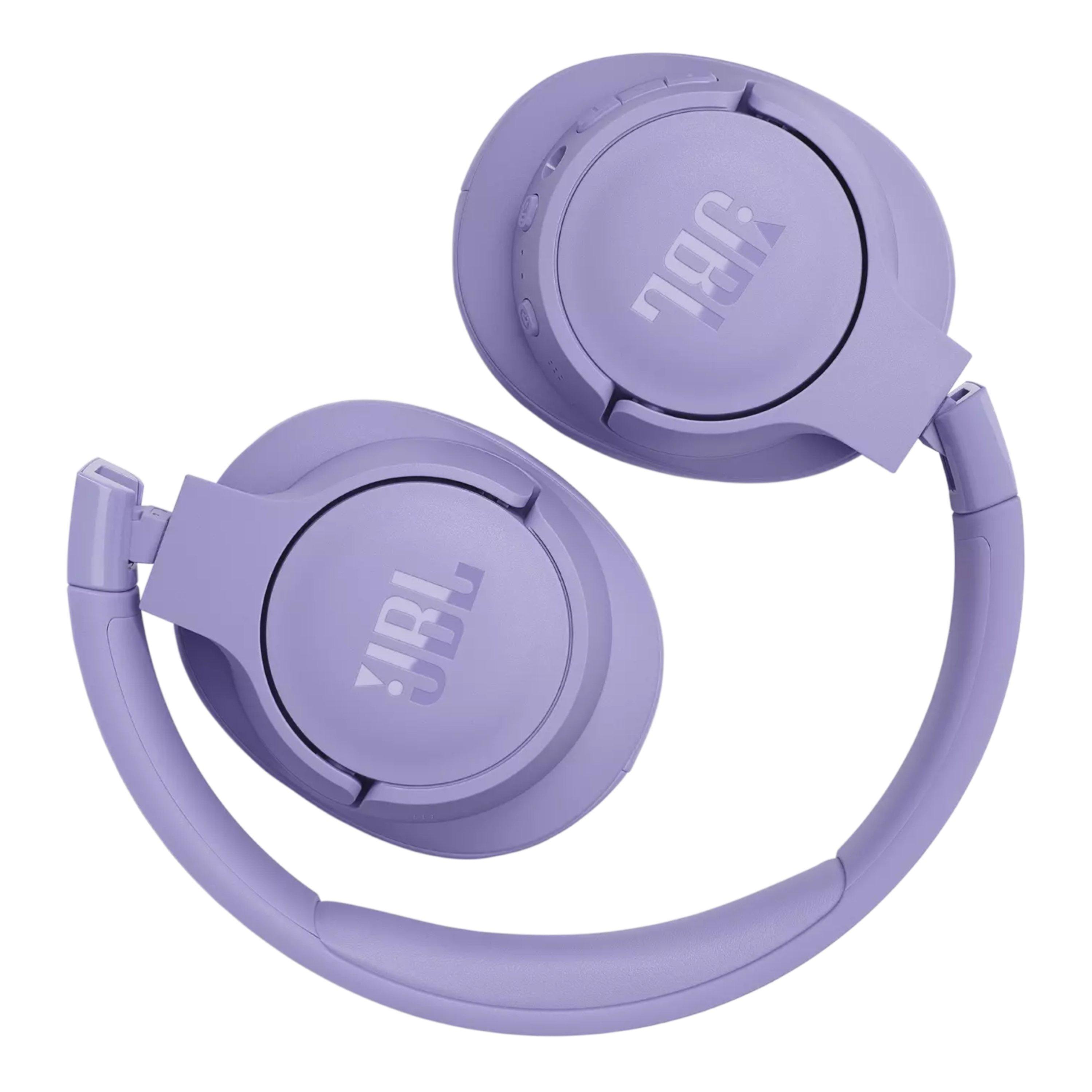 JBL Tune 720BT Wireless Over-Ear Headphones, JBLT720BTPUR - Purple