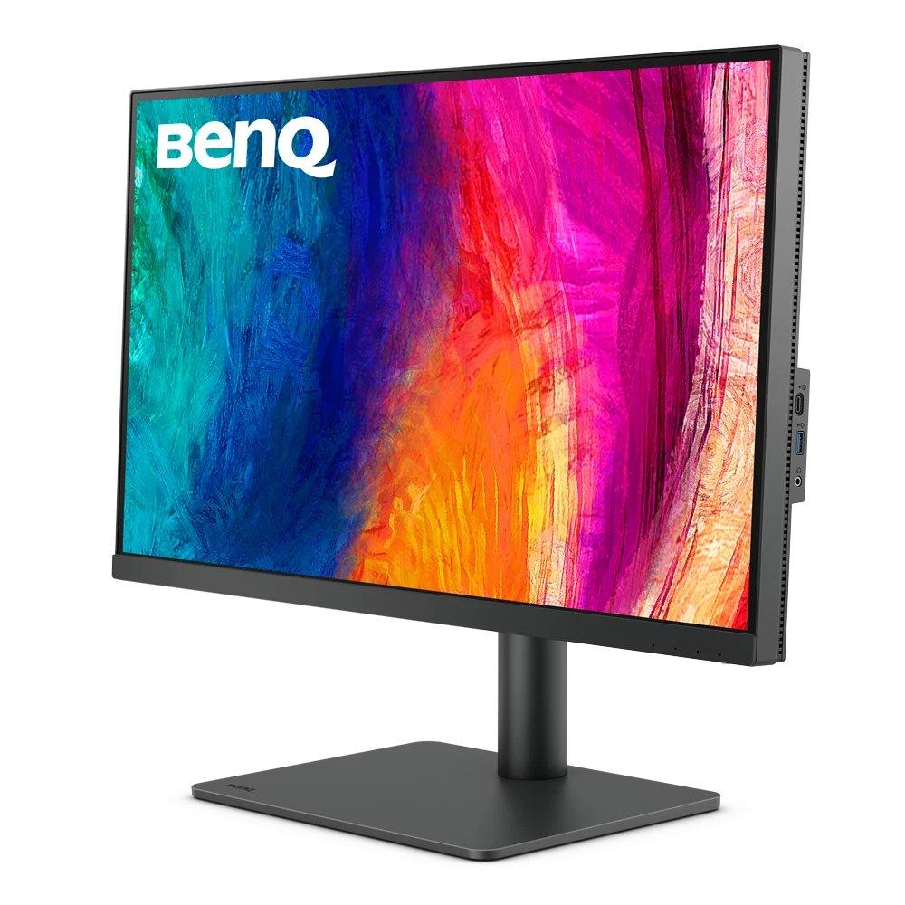 BenQ Designer Monitor 4K UHD sRGB , 27 Inch, USB-C (65W), USB Hub, KVM, CAD/CAM, Animation, Mac (PD2705U) ? Dark Grey