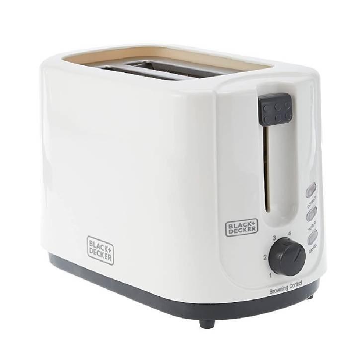 Black & Decker Kettle and 2 Slice Toaster, 1.7 L Kettle Capacity, MBF70-B5 - White