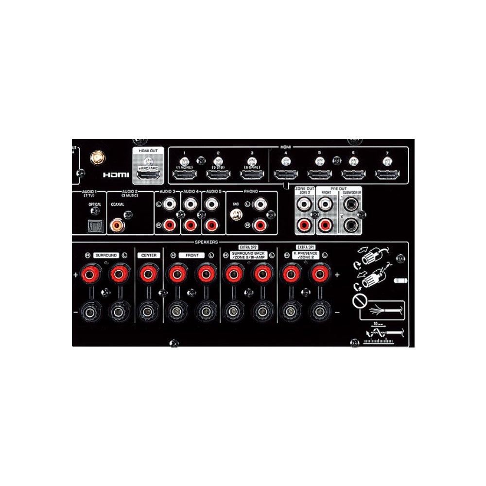 Yamaha Channel AV Receiver with MusicCast, RX-V6A – Black