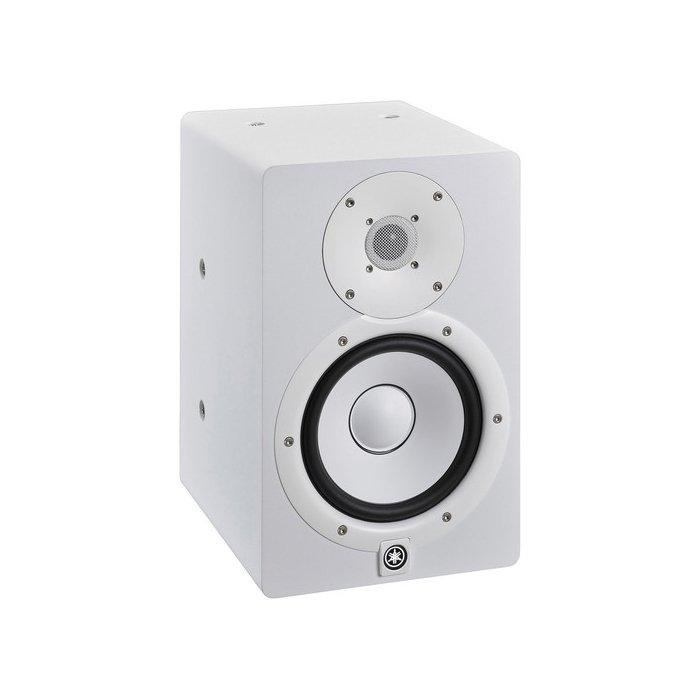 Yamaha 2-Way Bi-Amp Powered Studio Monitor Speaker, HS7I W - White