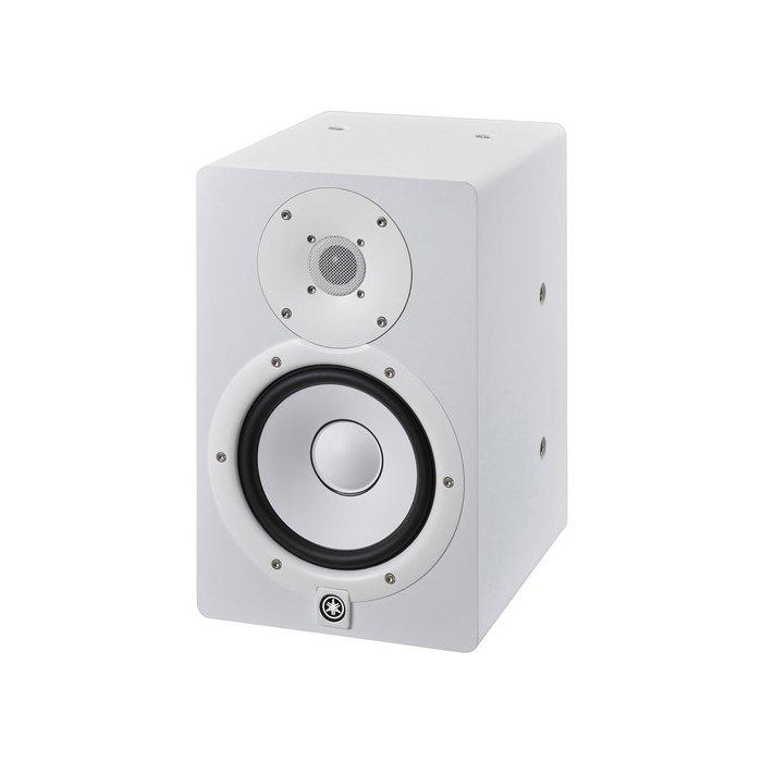 Yamaha 2-Way Bi-Amp Powered Studio Monitor Speaker, HS7I W - White
