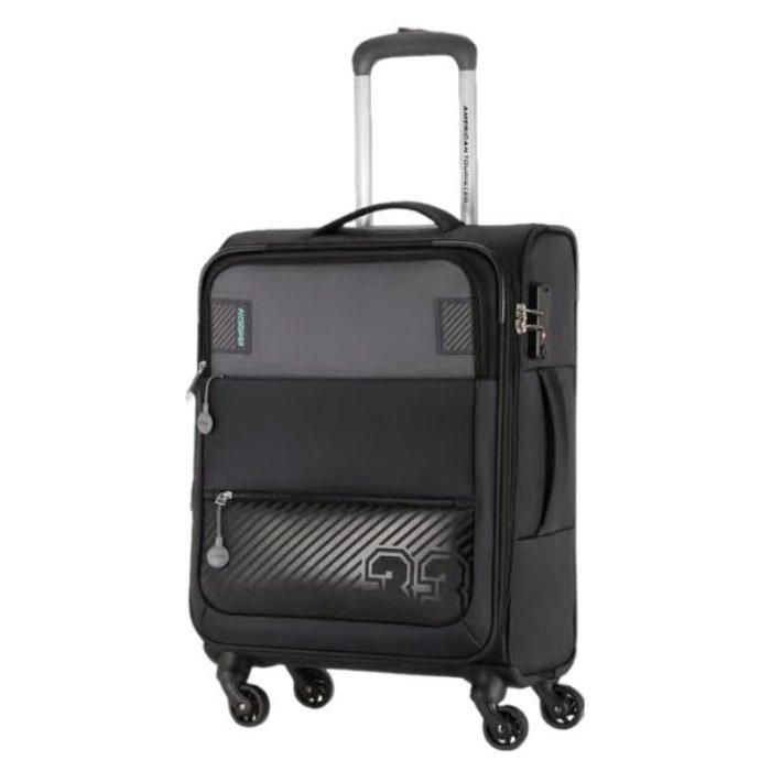 American Tourister Majoris Spinner Soft Travel Bag, 81cm, LE1X09006– Black