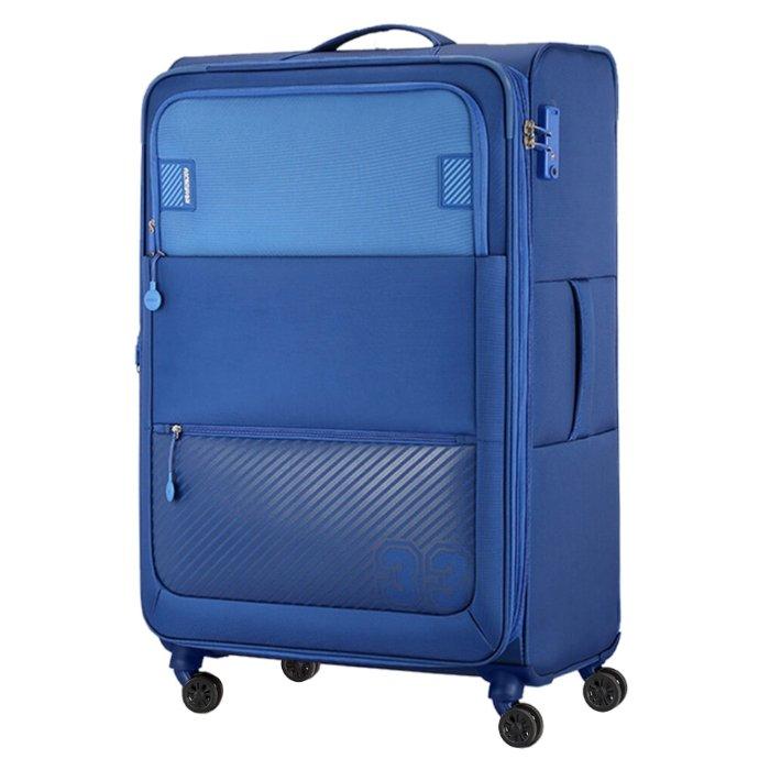 حقيبة سفر ماجوريس سبينر بجوانب ناعمة من أمريكان توريستر، مقاس 81 سم، LE1X01006– أزرق