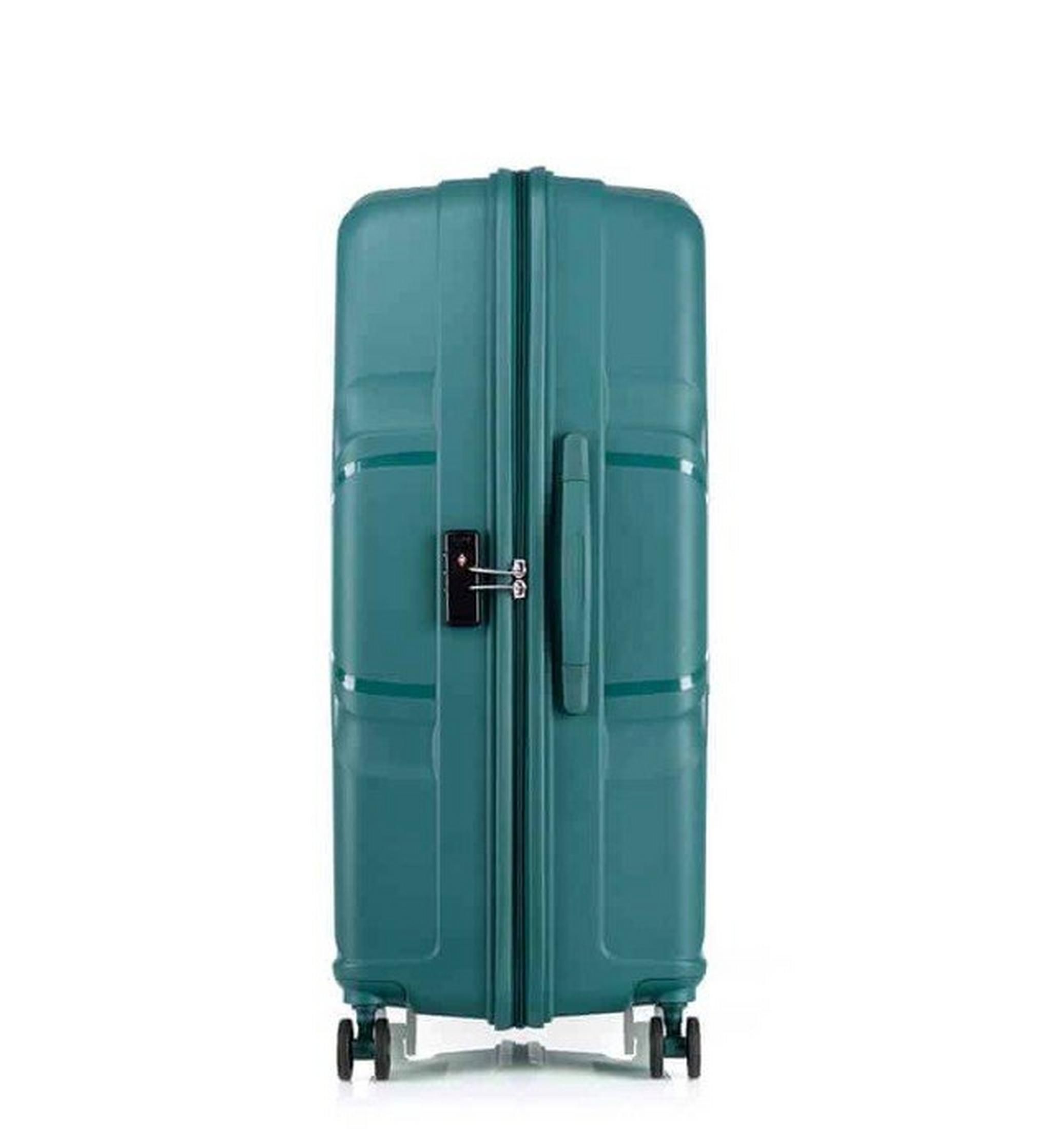 American Tourister Kross Hard Side Spinner Luggage, 55/20 cm, LE2X34101– Spring Green